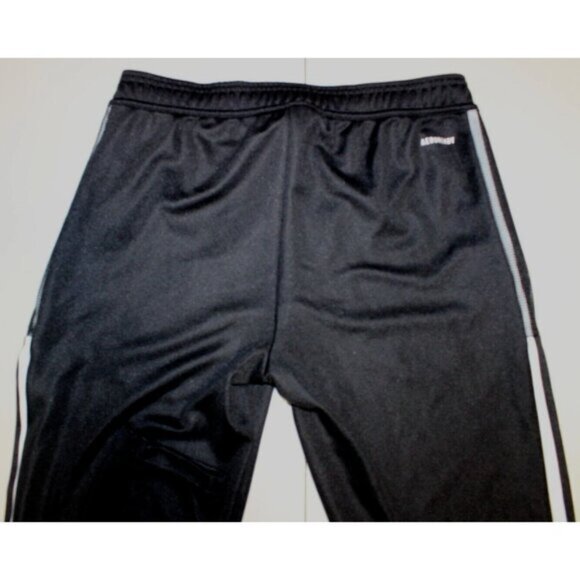 Womens Adidas Tiro 21 3 Stripe Track Pants Small Black Soccer Track GM7310 - Picture 9 of 10